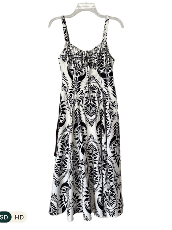 Blush & Day Dresses & Skirts - Blush & Day Ivory & Black Maxi Sundress (Lined) | Size M